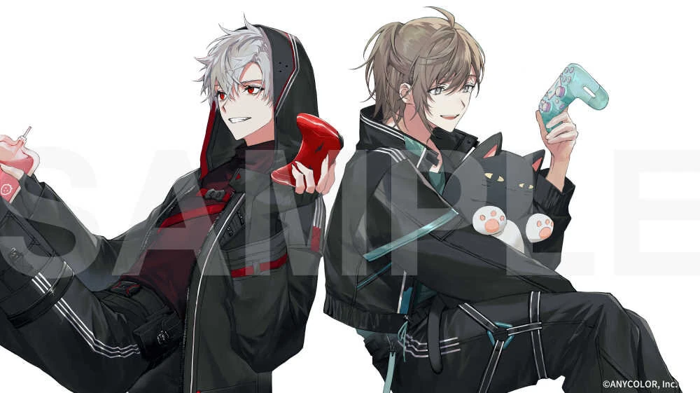 ChroNoiR Calendar 2024 Cover Illustration<br>by Namakawa