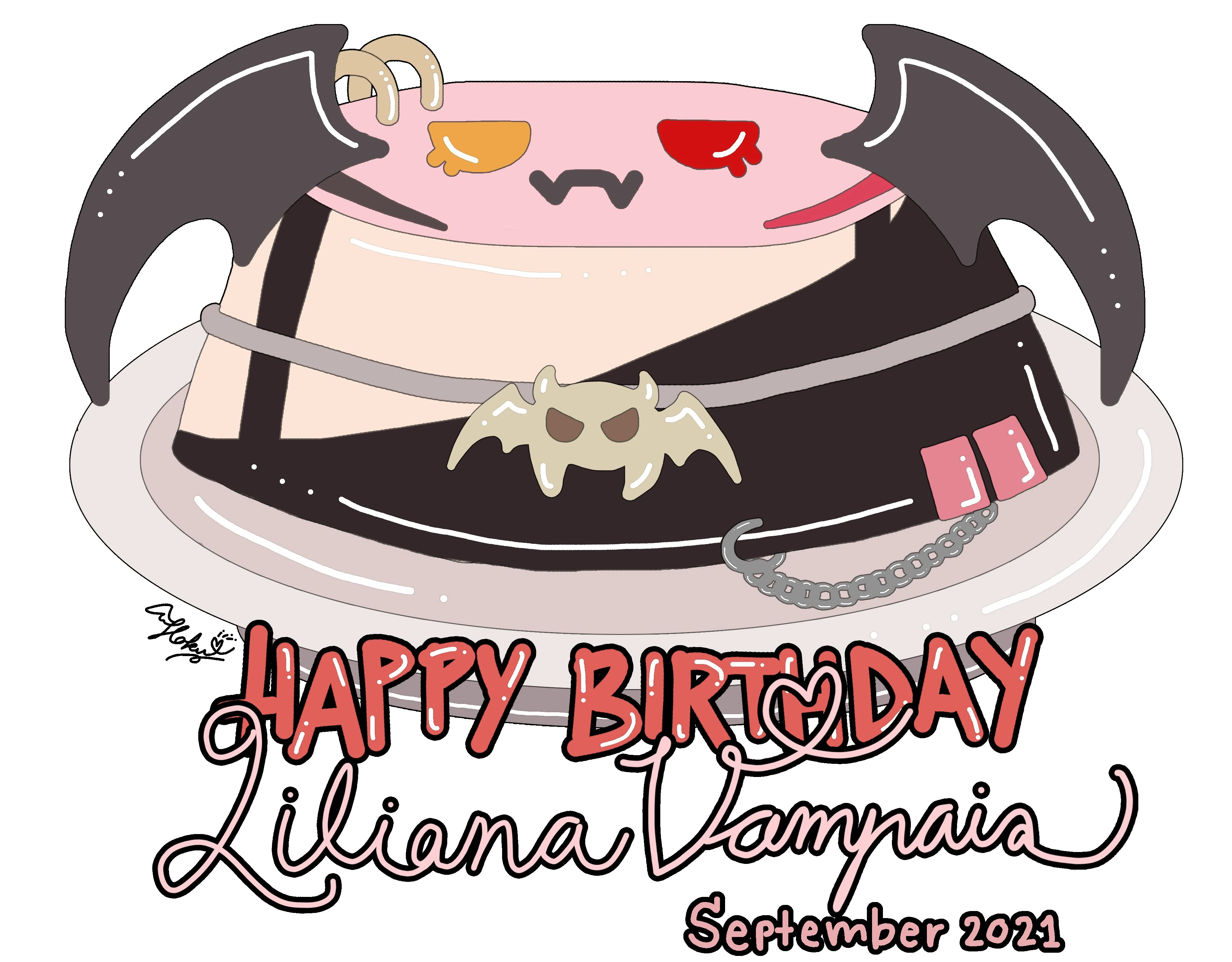 Happy birthday<br>by Hoku