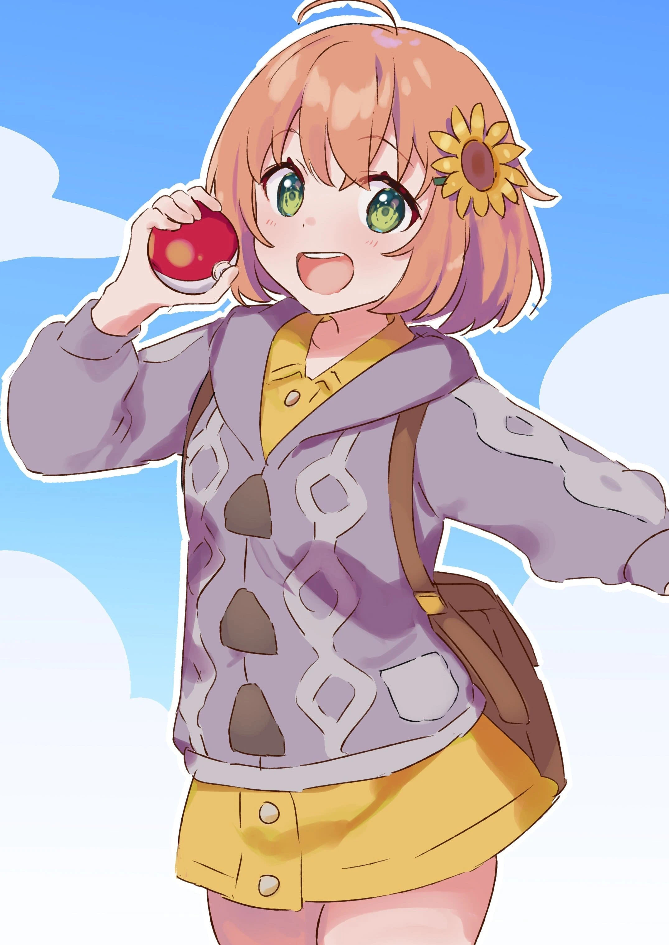 Pokemon Sword Illustration<br>by Nana