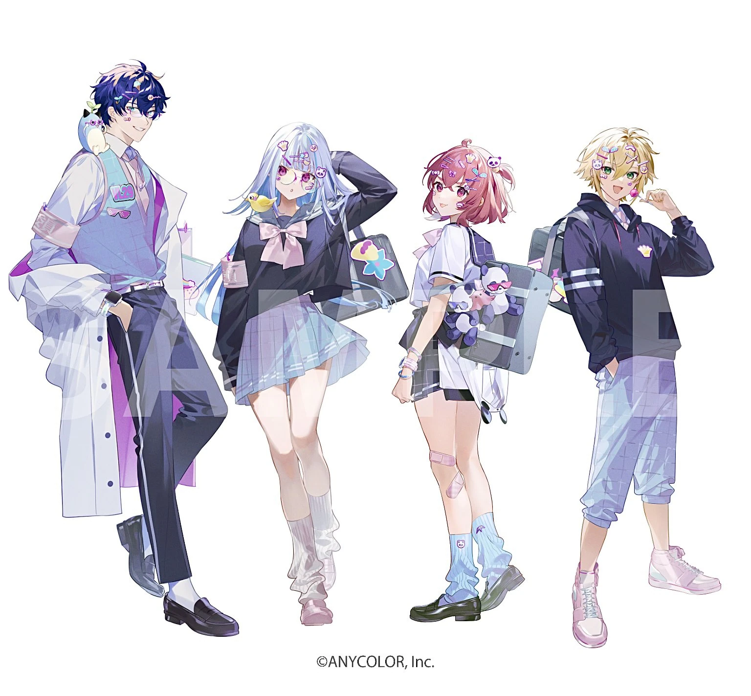 NIJISANJI x 7-Eleven Collaboration Illustration<br>by yukko