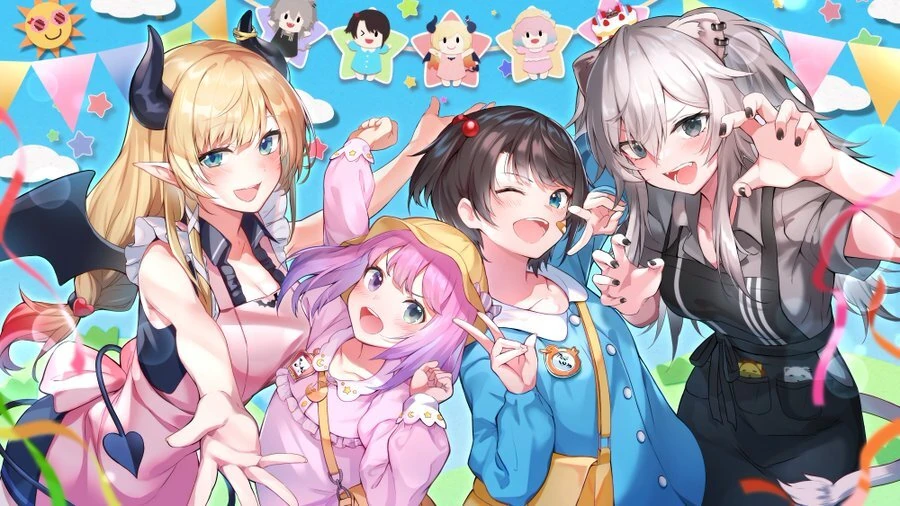 Yuzuki Choco 2022 Birthday Live Happii Jamu Jamu Illustration<br>by ASG