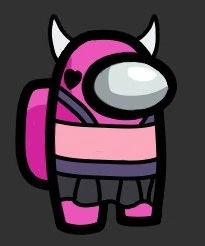 Ironmouse as among us by KaoruShiguma99