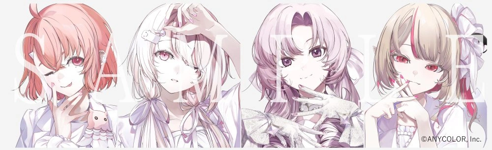NIJINAIL Sparkling Goods Illustration by yonemuro