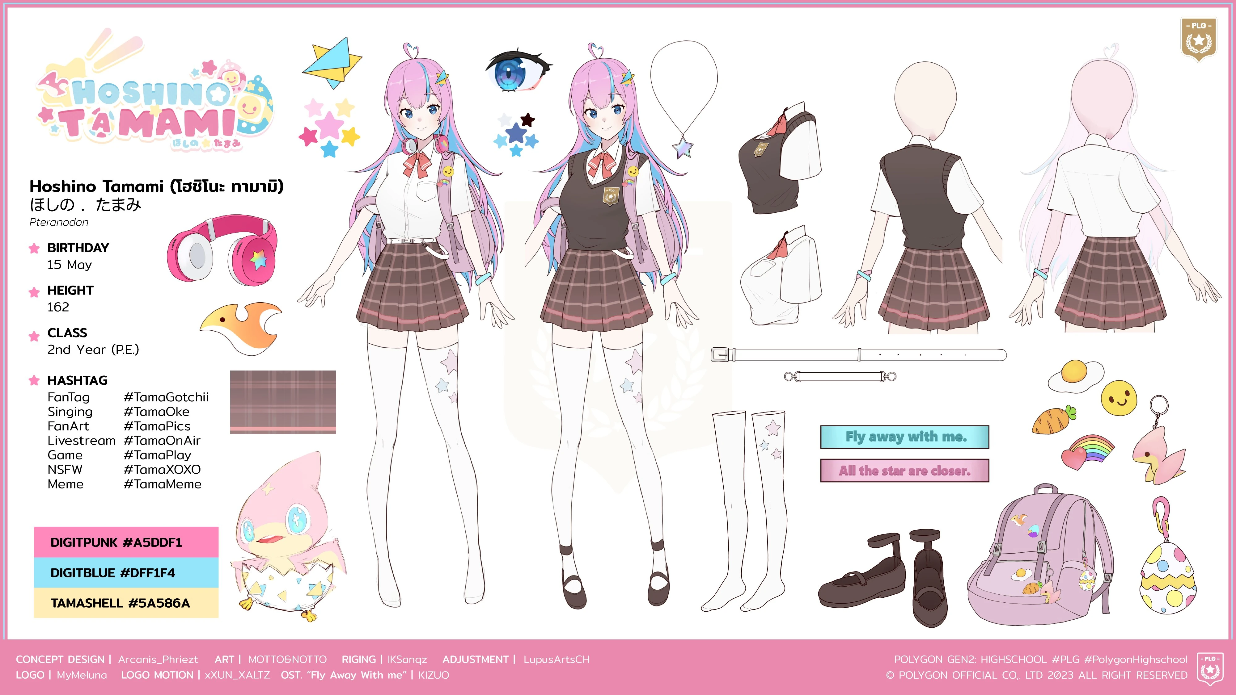 Tama Character Sheet Student