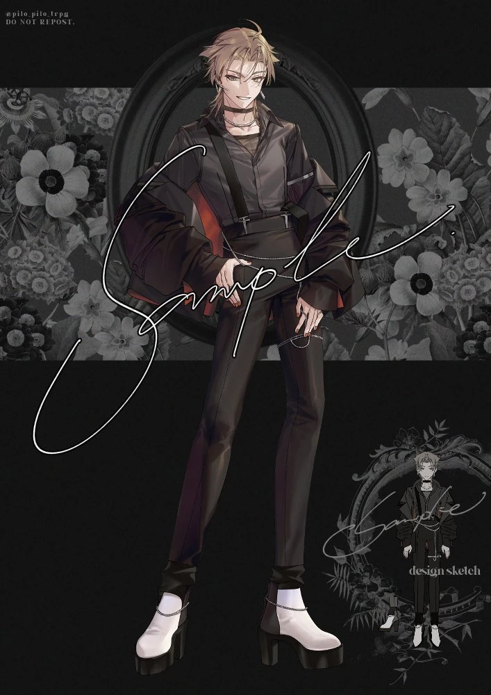 Devil's Manners Illustration<br>by PiloPilo