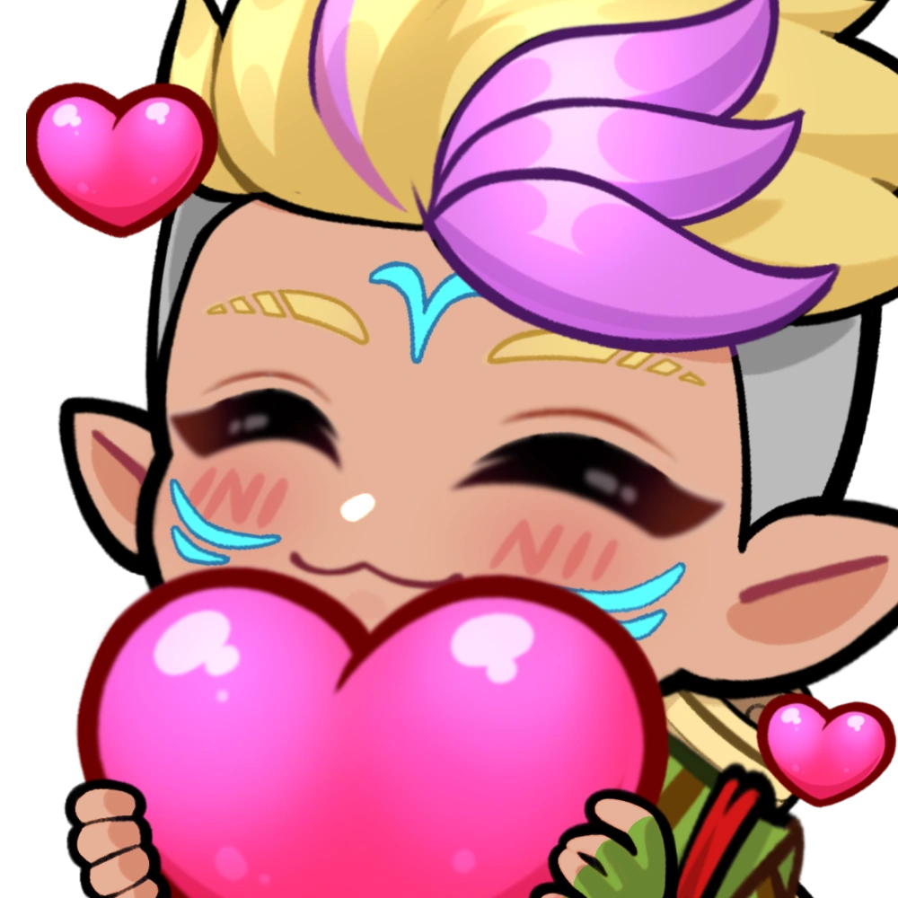 AfressLove Emote Commission done by EightyEightDesign