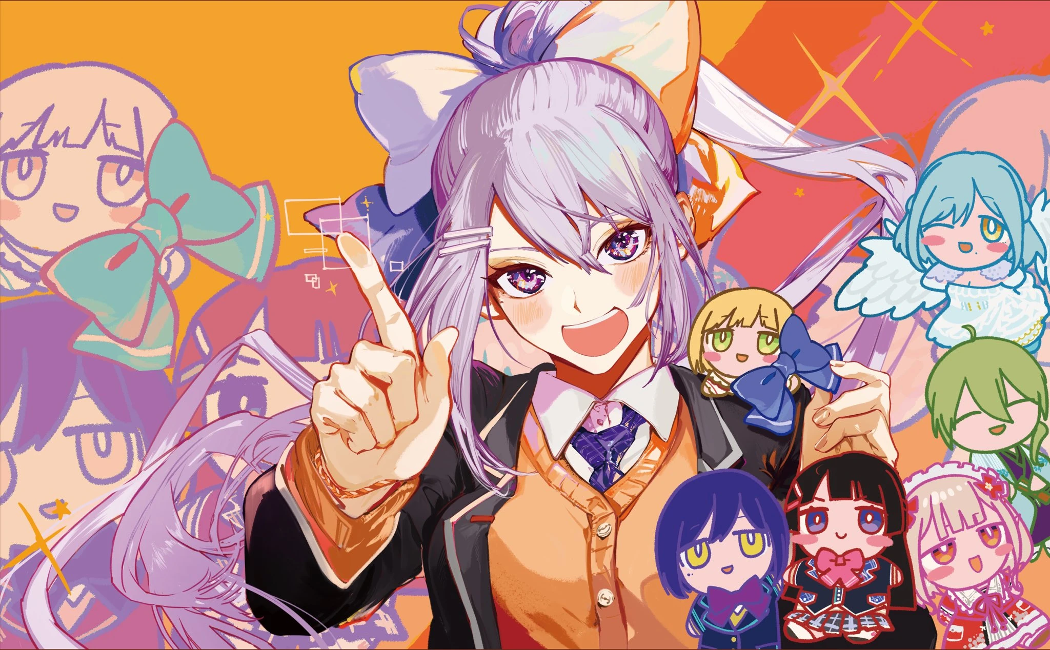 6th Anniversary Support Ad Illustration<br>by Kito