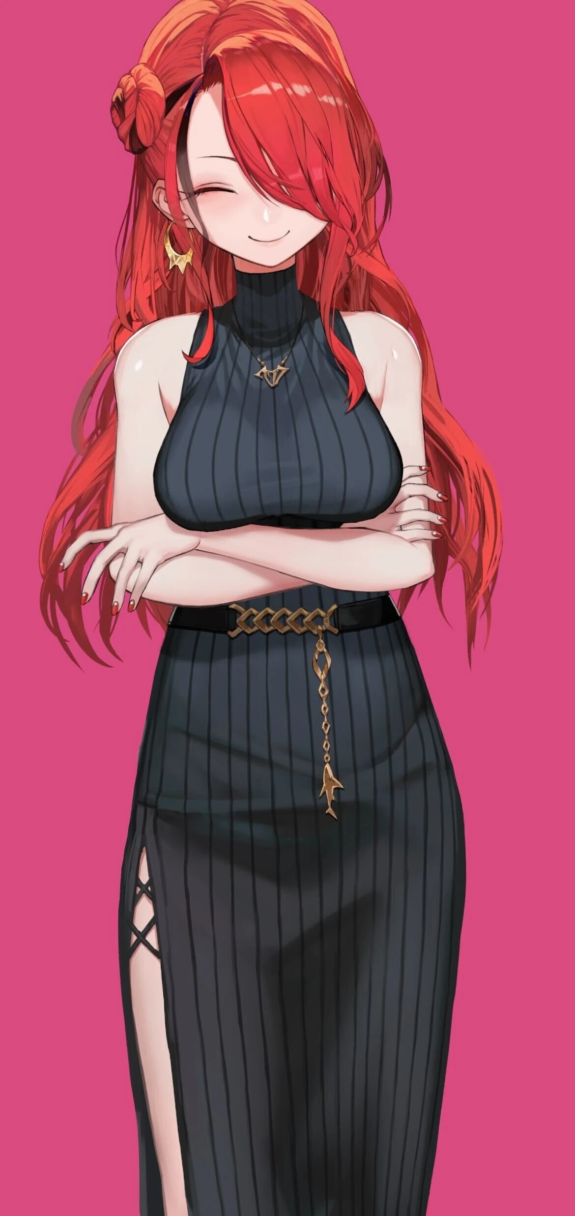 Summer Knit Dress Without Coat