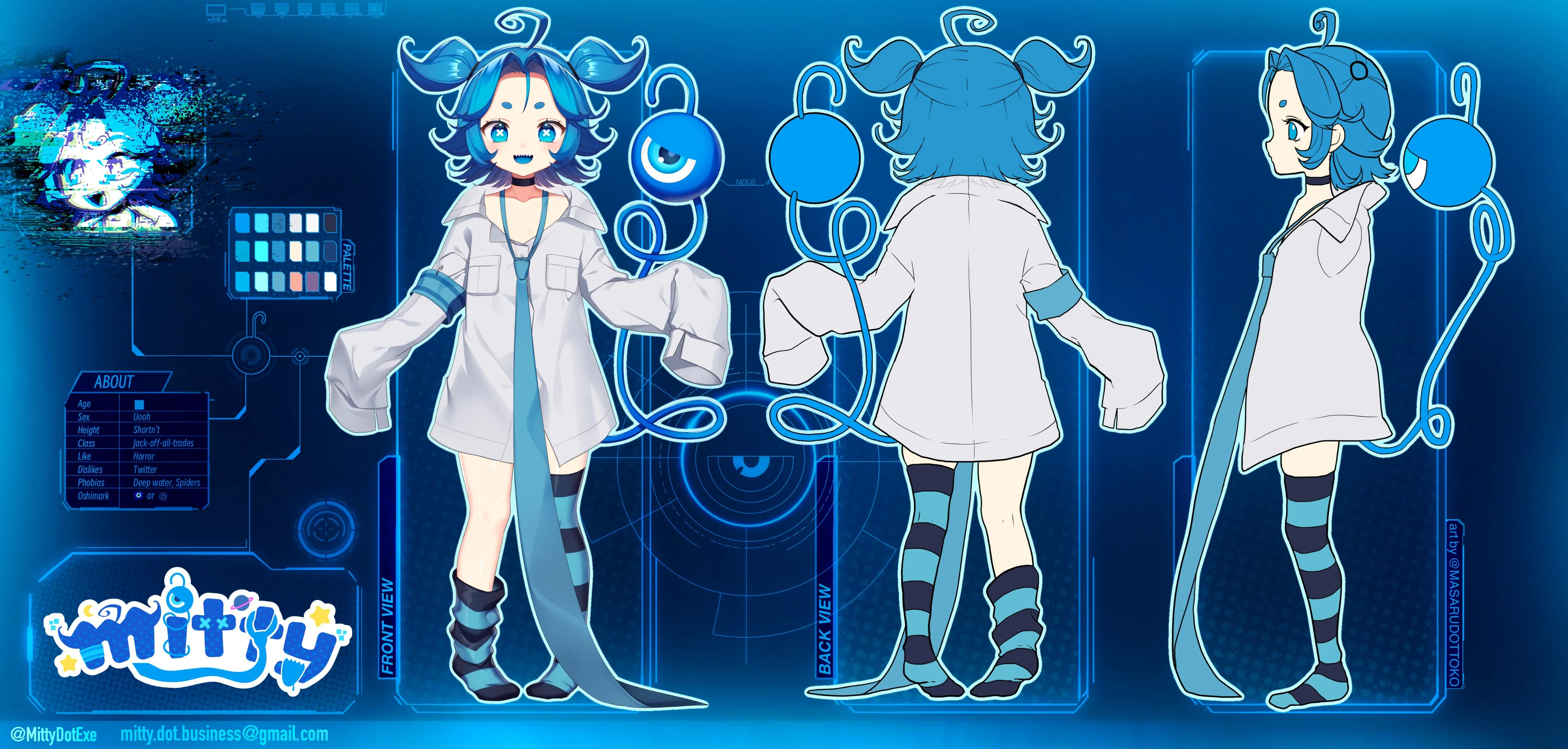 Post-redebut 1.0 model sheet