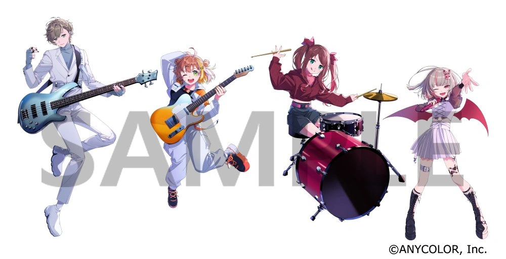 NIJISANJI EX Gamers x Manekineko Collaboration Illustration by Dodekai Crape