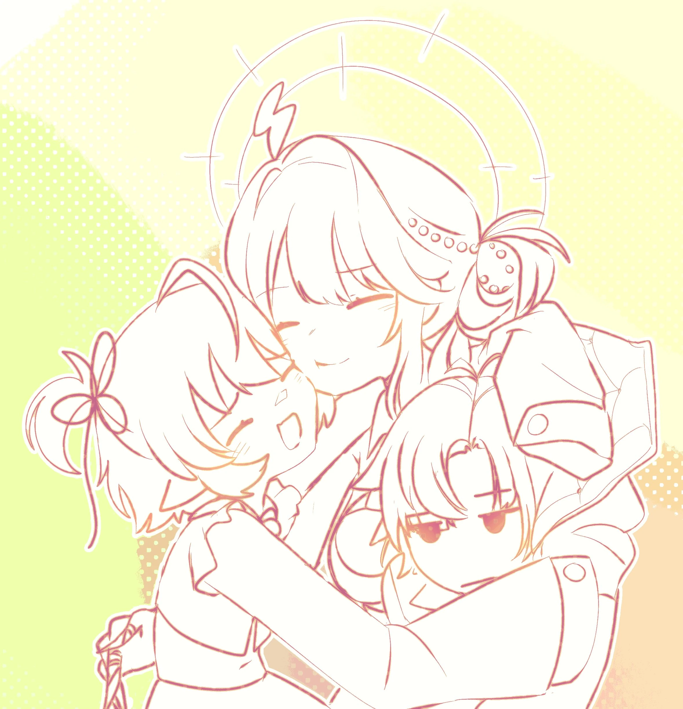 Fuyo's last drawing of E-Sekai before graduation
