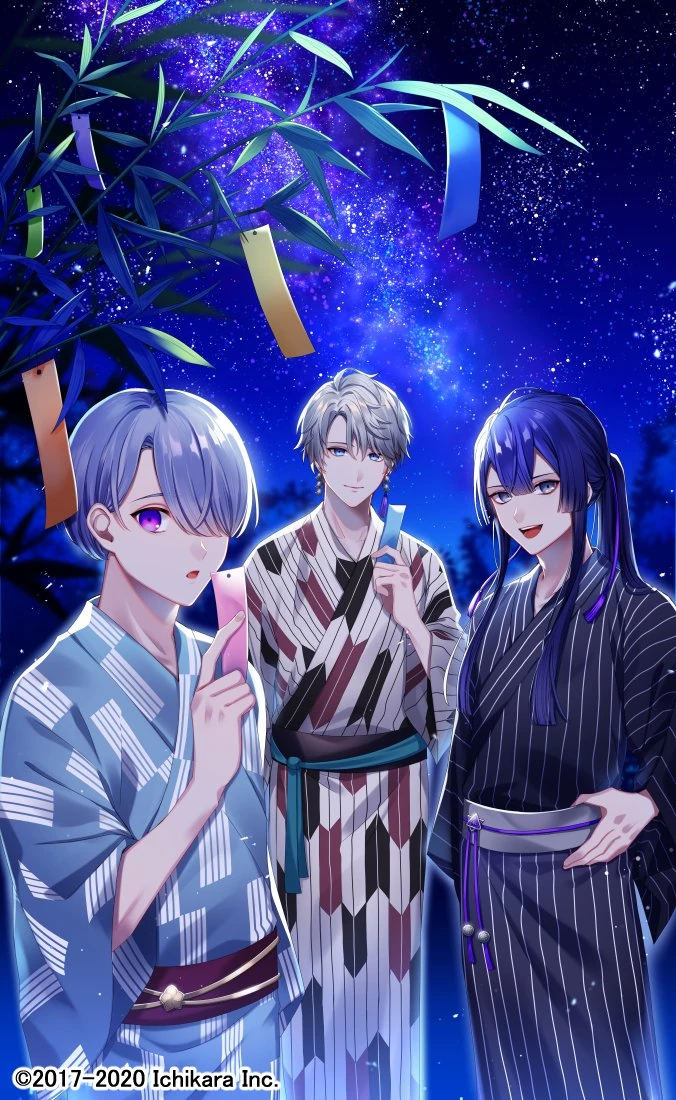 NIJISANJI Tanabata Goods 2020 illustration<br>by Umenoshii