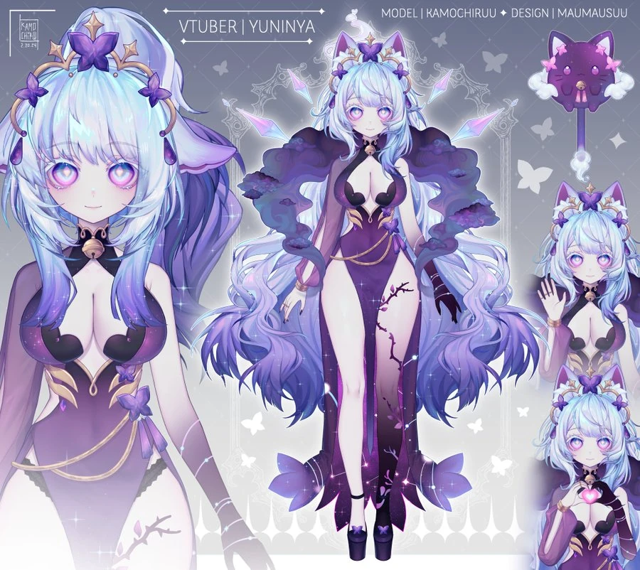 Goddess of Life: Cosmic Genie Model by kamochiruu