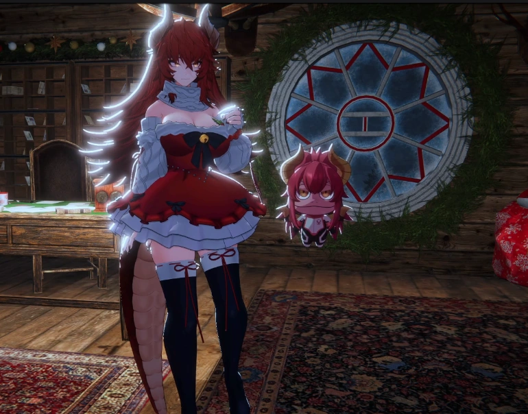 Zentreya Dragon Xmas Outfit 2024 (Full Body)