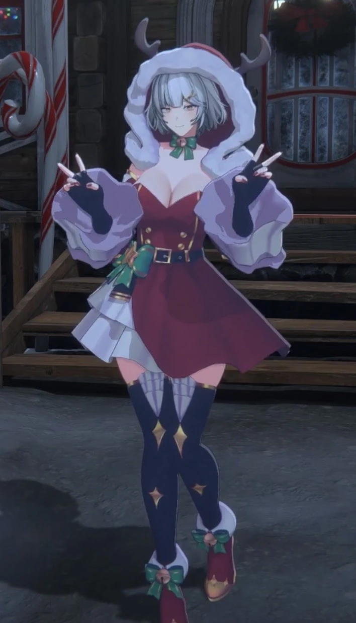 Zentreya Christmas Cyber Model (Full body)