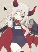 Emma★August by しらたま.png (376 KB) Channel Monetization and 50,000 Subscribers Illustration by Shiratama