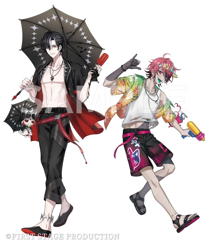 Avallum Half Anniversary Merch Illustration <br>by Azuma Hatori