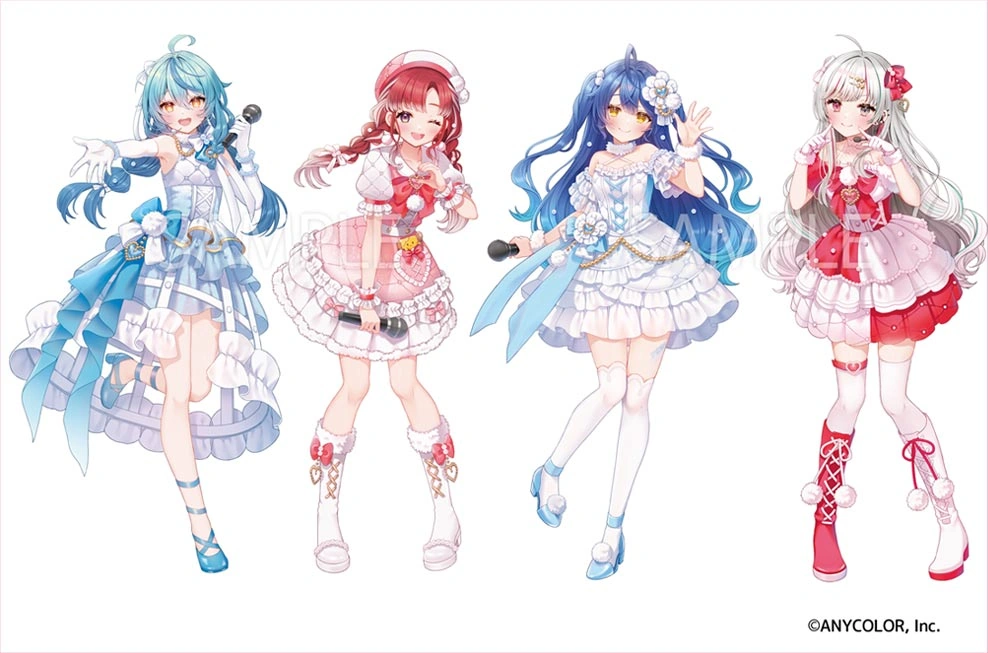 NIJISANJI White Bright Live! Goods Illustration<br>by Serino Itsuki
