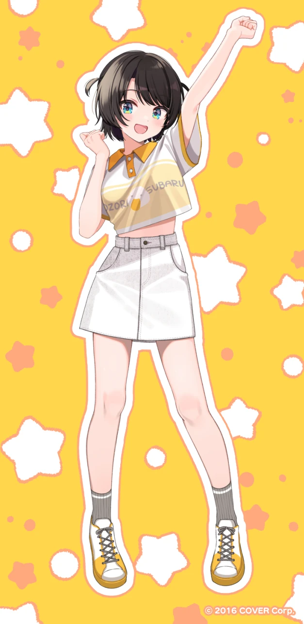 Oozora Subaru 6th Anniversary Merch Illustration