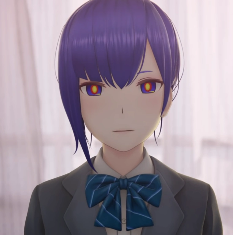 School Uniform Headshot from "Flowering" MV