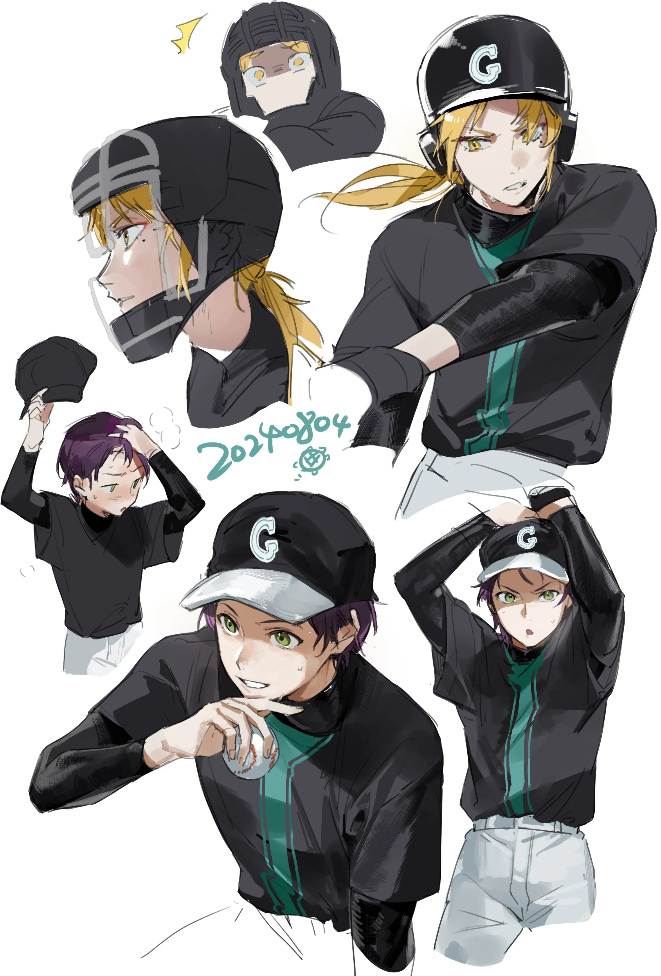 Togabito NIJISANJI Koshien 2024 Illustration<br>by BBokyo
