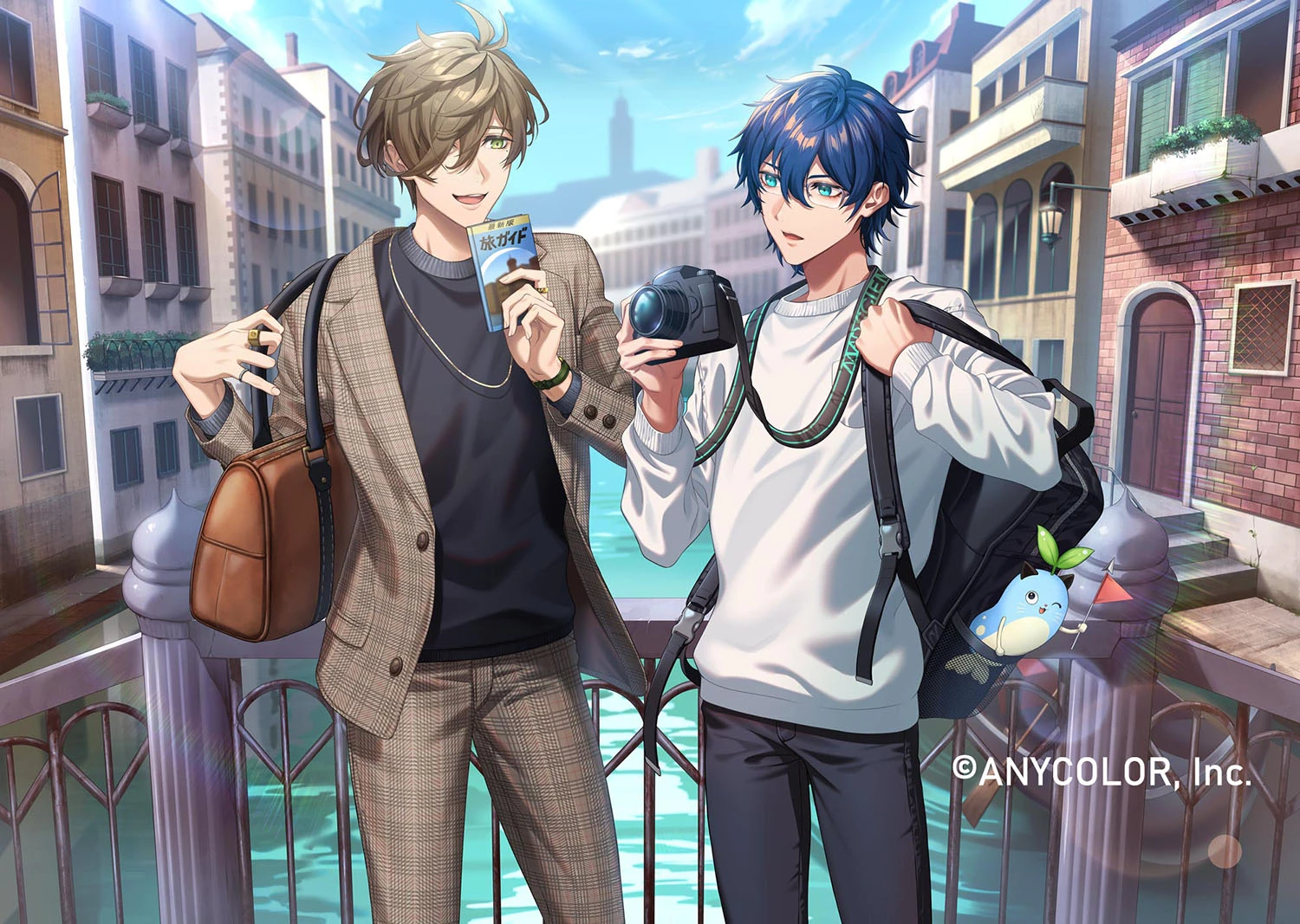 NIJISANJI World Travel Goods & Voice Illustration by Dolustoy