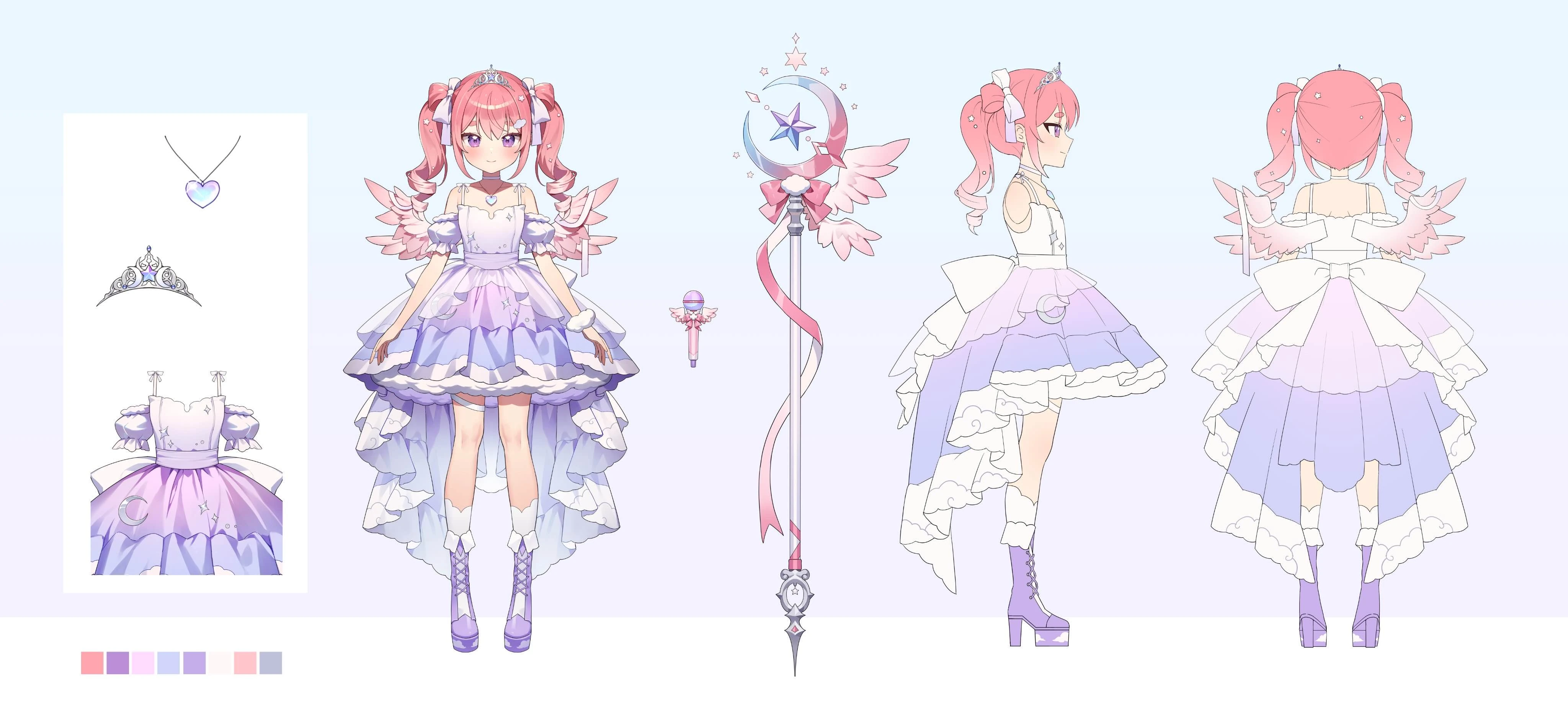 Second outfit Reference sheet