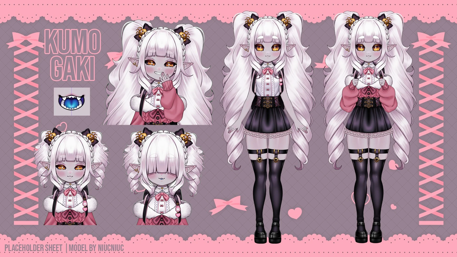 Kumogaki reference sheet