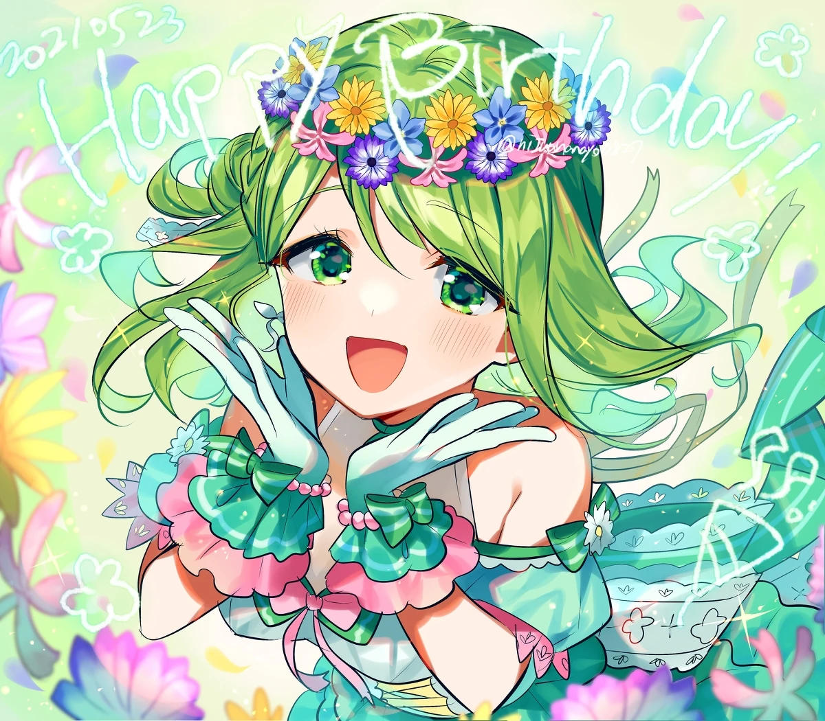 2021 Birthday 3D Live Illustration<br>by Ninahachi