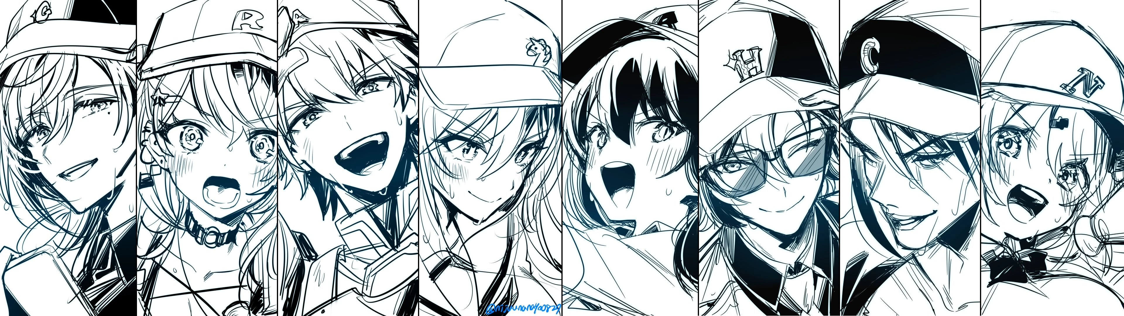 NIJISANJI Koshien 2024 Illustration<br>by Ninahachi