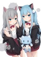 Nachoneko and Shizuku