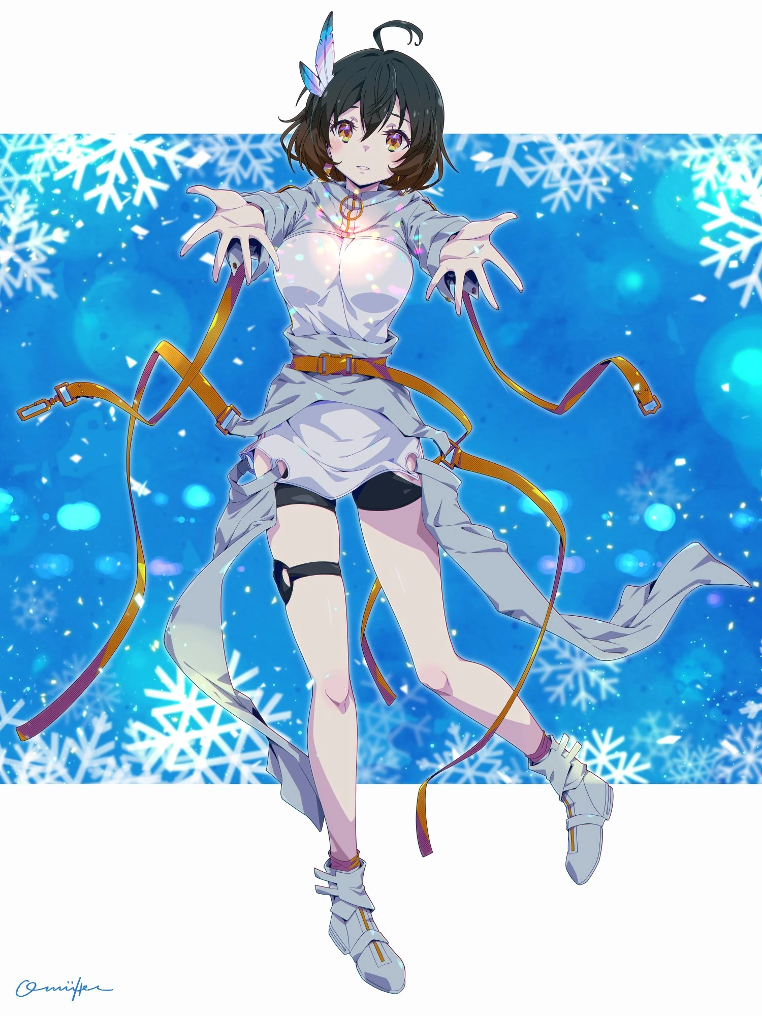Snow halation Illustration<br>by ø.müller