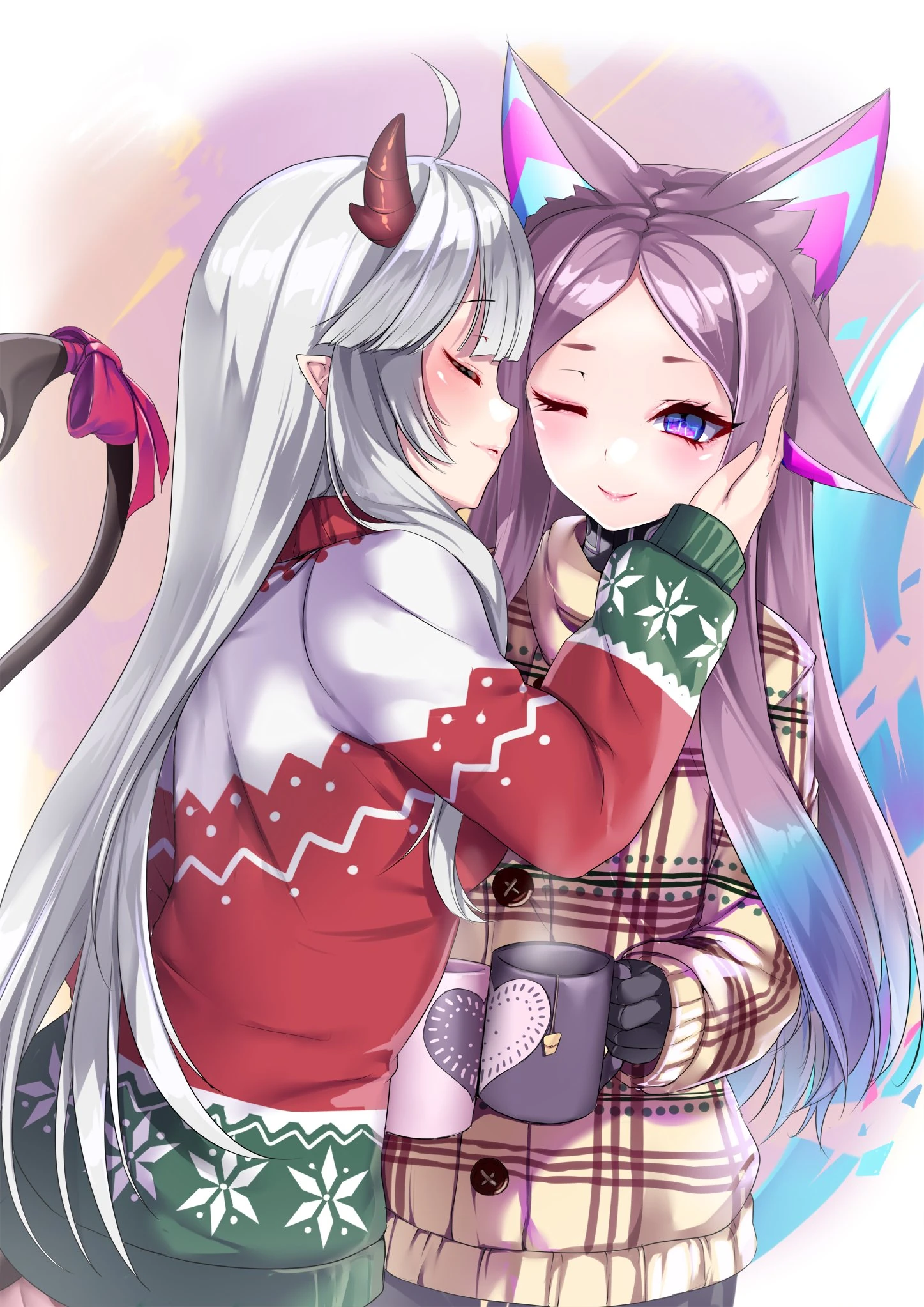 Veibae and Dya Rikku<br>by ユウサギ