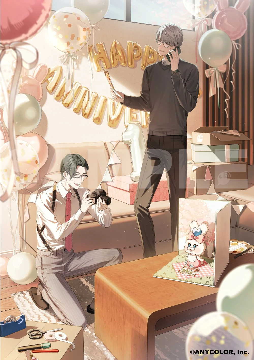 Anycolor Magazine March 2026 Illustration<br>by U-suke