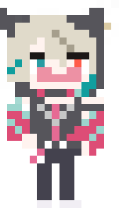 May 2022 Costume 15x27 pixel art (with glasses)