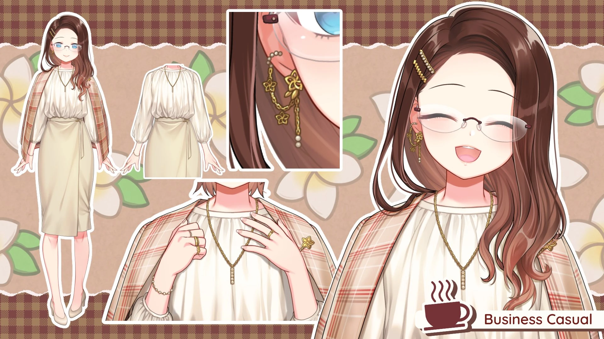 Business Casual Office Lady Outfit