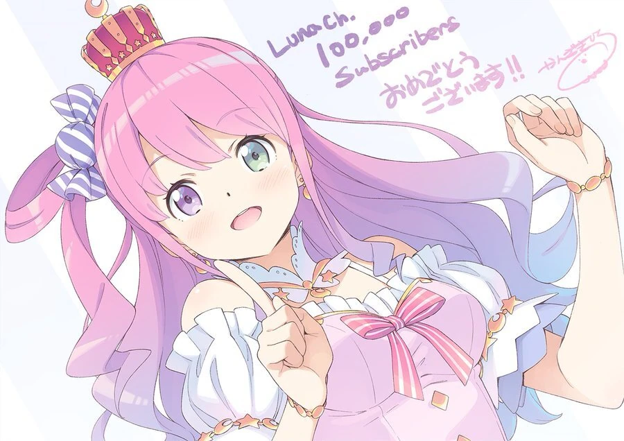 100,000 Subscribers Illustration<br>by Kanzaki Hiro