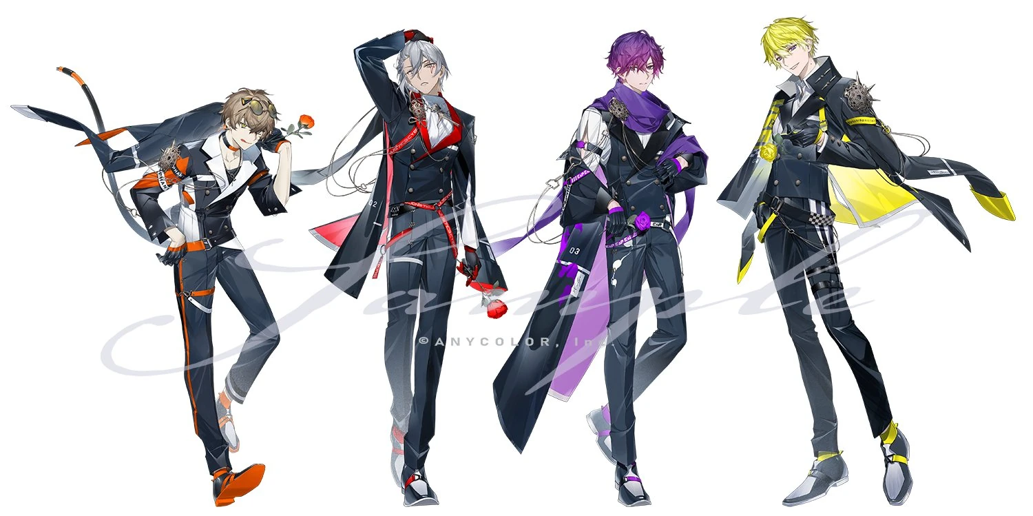 Noctyx 2nd Anniversary Goods Illustration by SHOKUEN