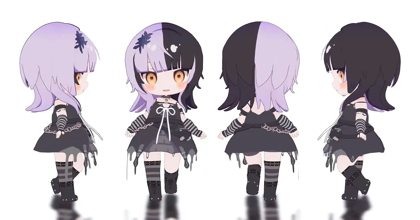 Chibi 3D Model<br>by TomoYo