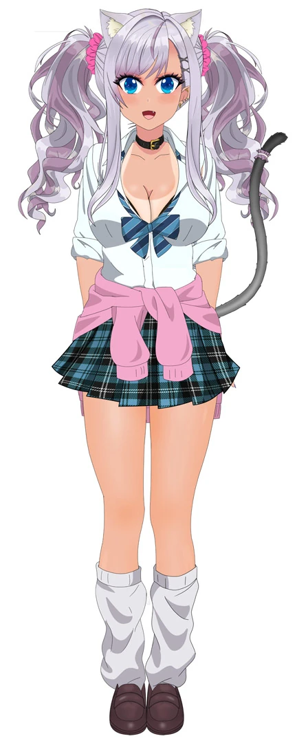 Kogal Gyaru Lidia with Pigtails (2022)