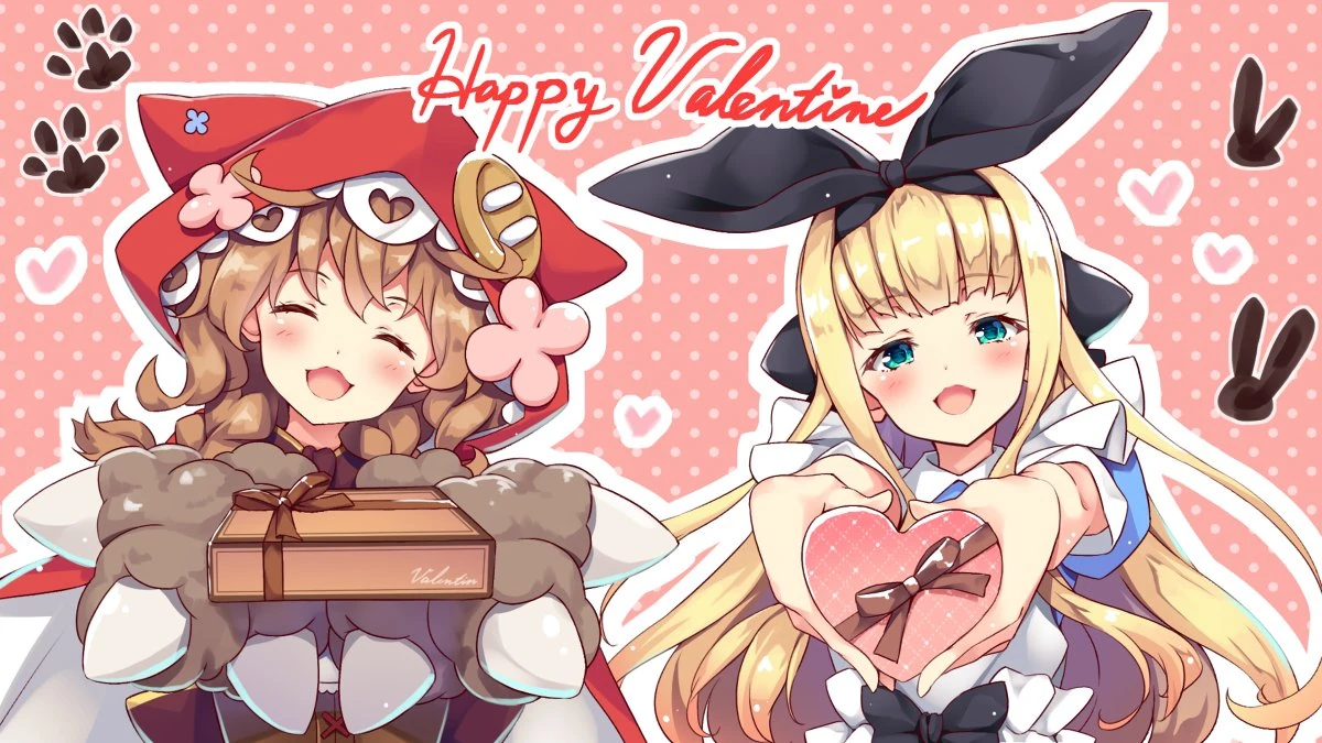Arimejisu Valentines Day 2019 Illustration<br>by Yuta Moeki