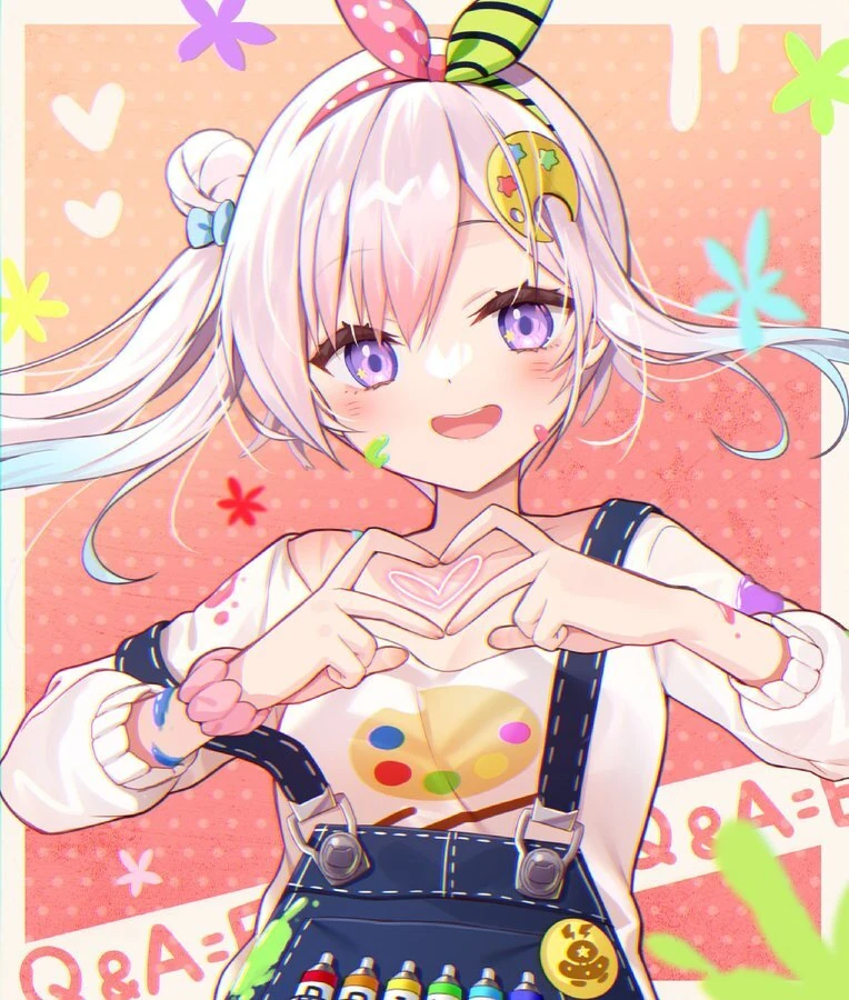 Q&A=E Illustration<br>by Yano Mitsuki