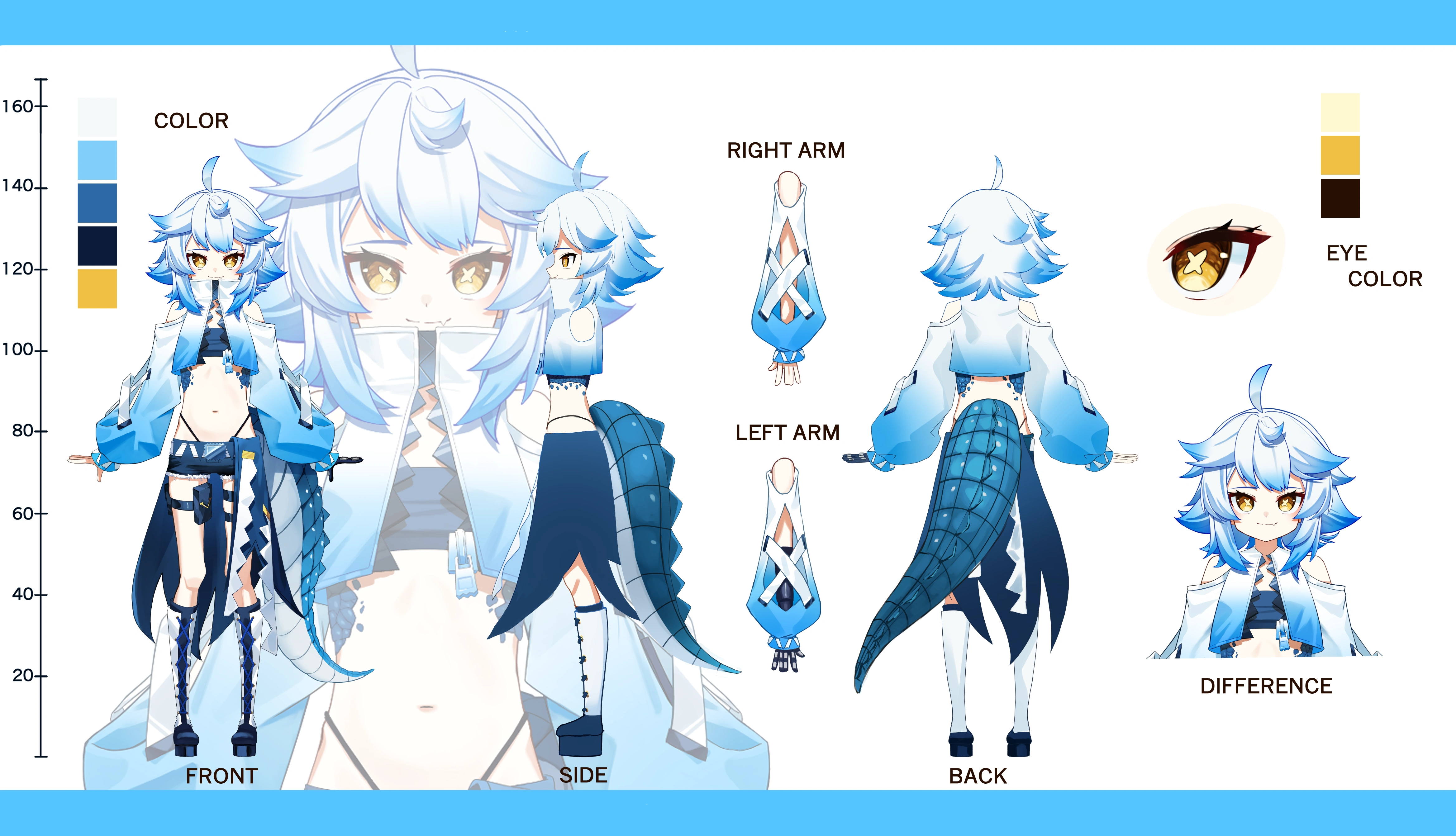 Reference Sheet by Haikuyomi