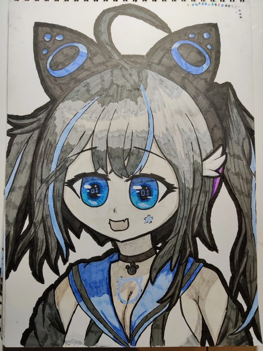 Cyan by absturztaube