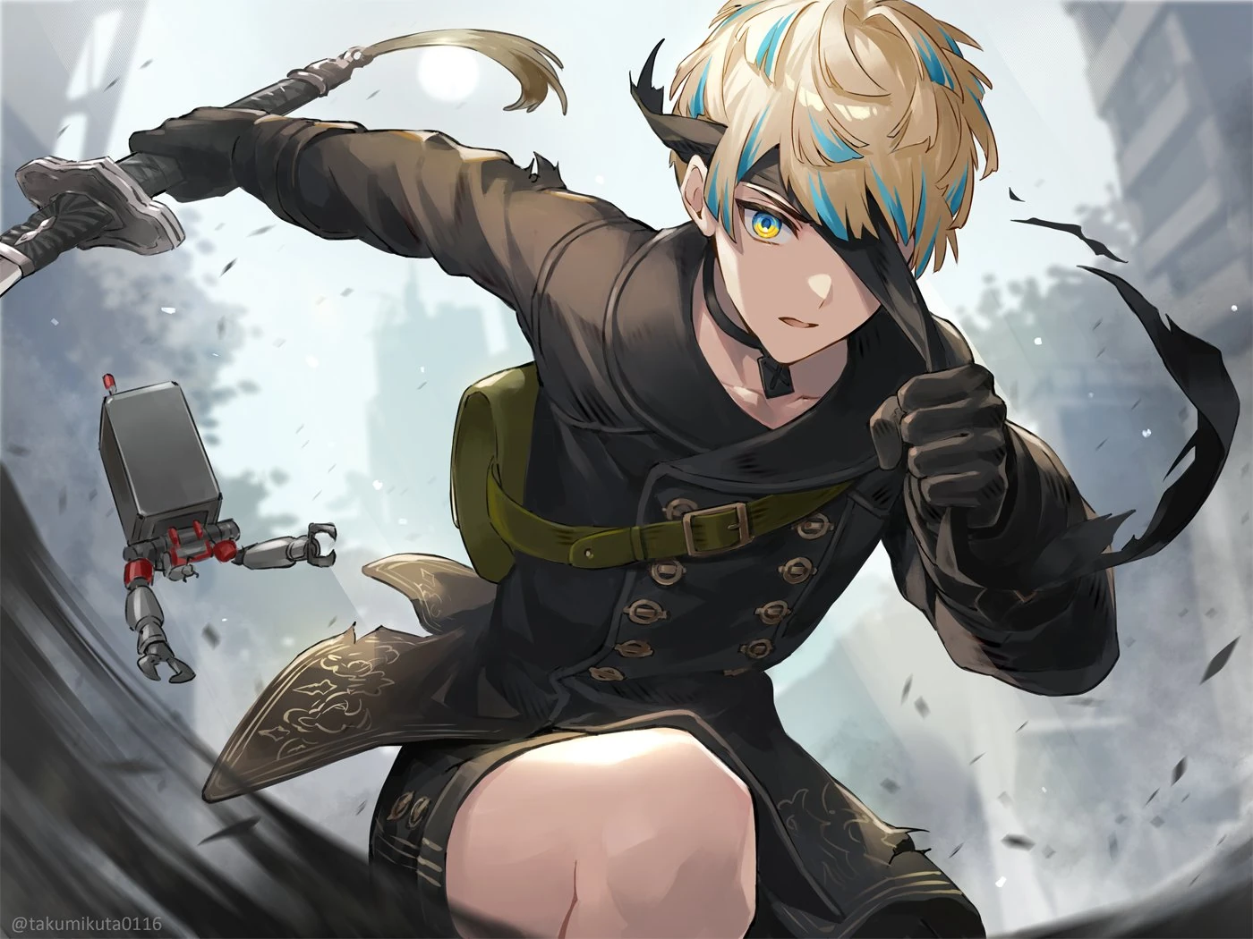 NieR: Automata Illustration<br>by TAKUMI
