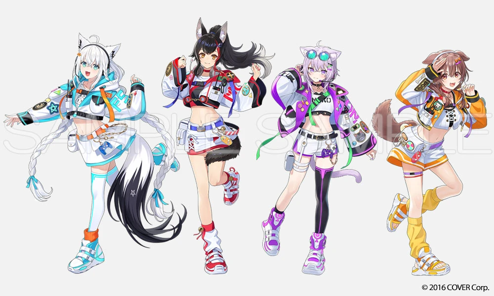hololive GAMERS 6th Anniversary Acrylic Stand<br>by Otton