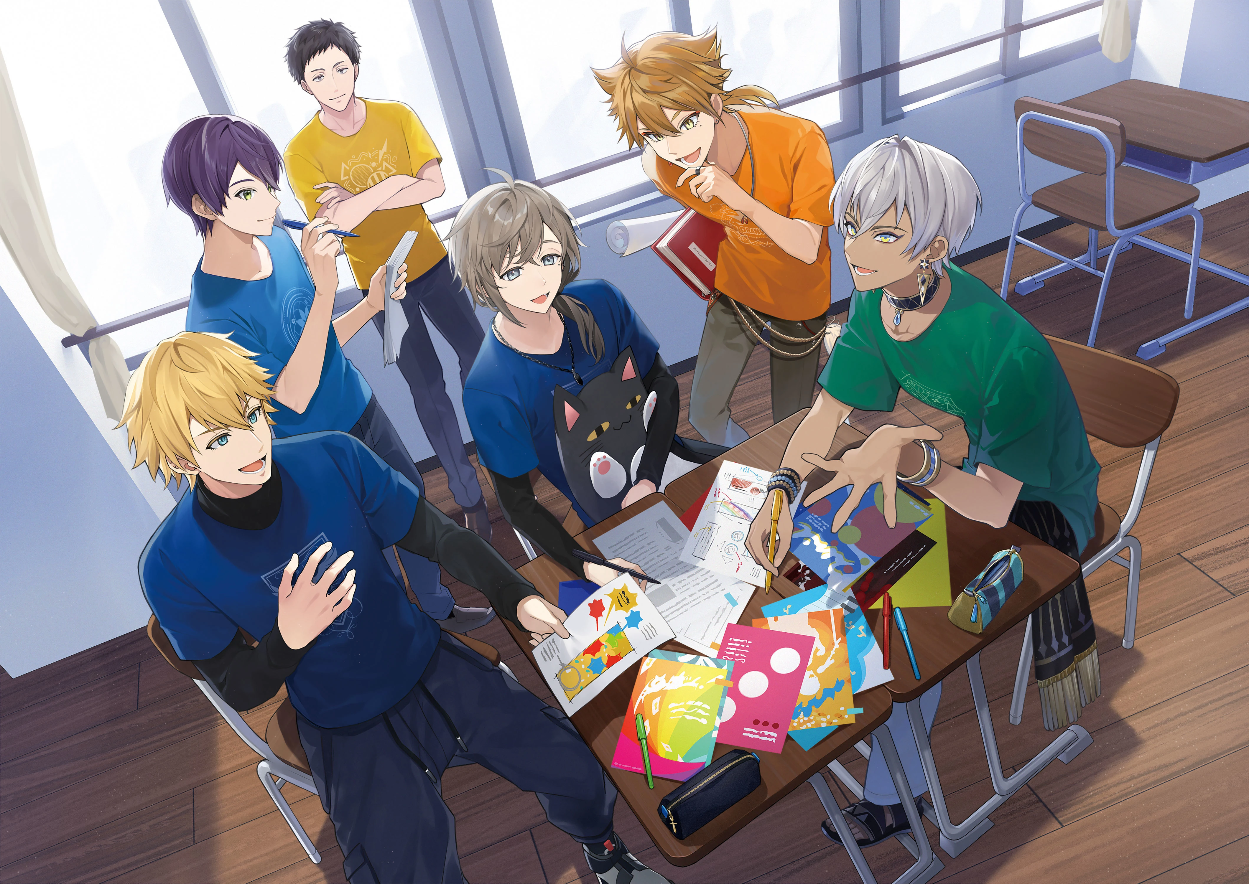 NIJISANJI Fes 2022 Male Livers Illustration<br>by Sogawa
