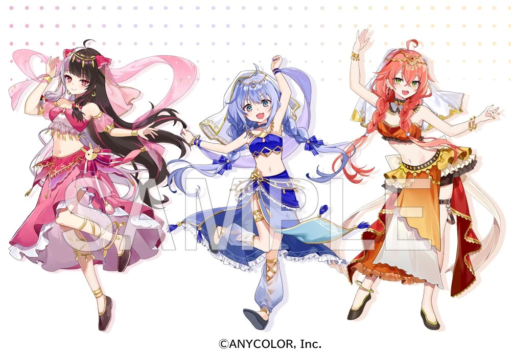 Belly Dance Style Goods Illustration by Karasu BTK