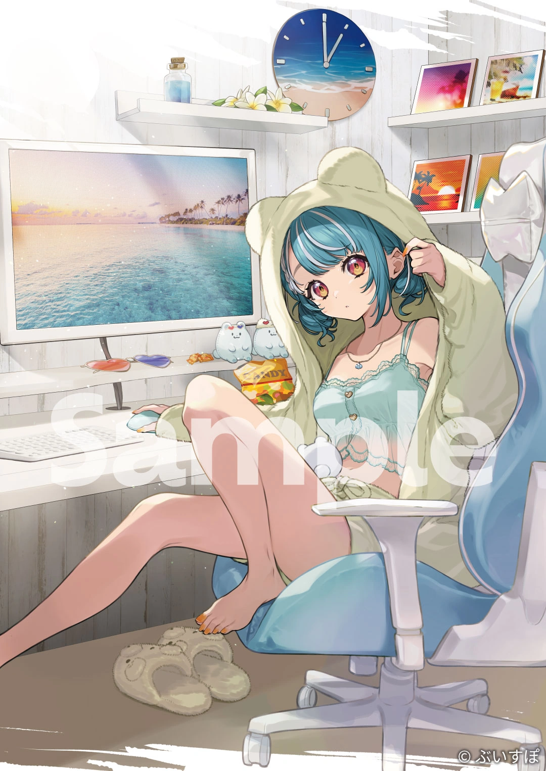 1st Anniversary Goods Illustration by [https://x.com/youcapriccio/status/1695079422297260237/photo/1 yuu]