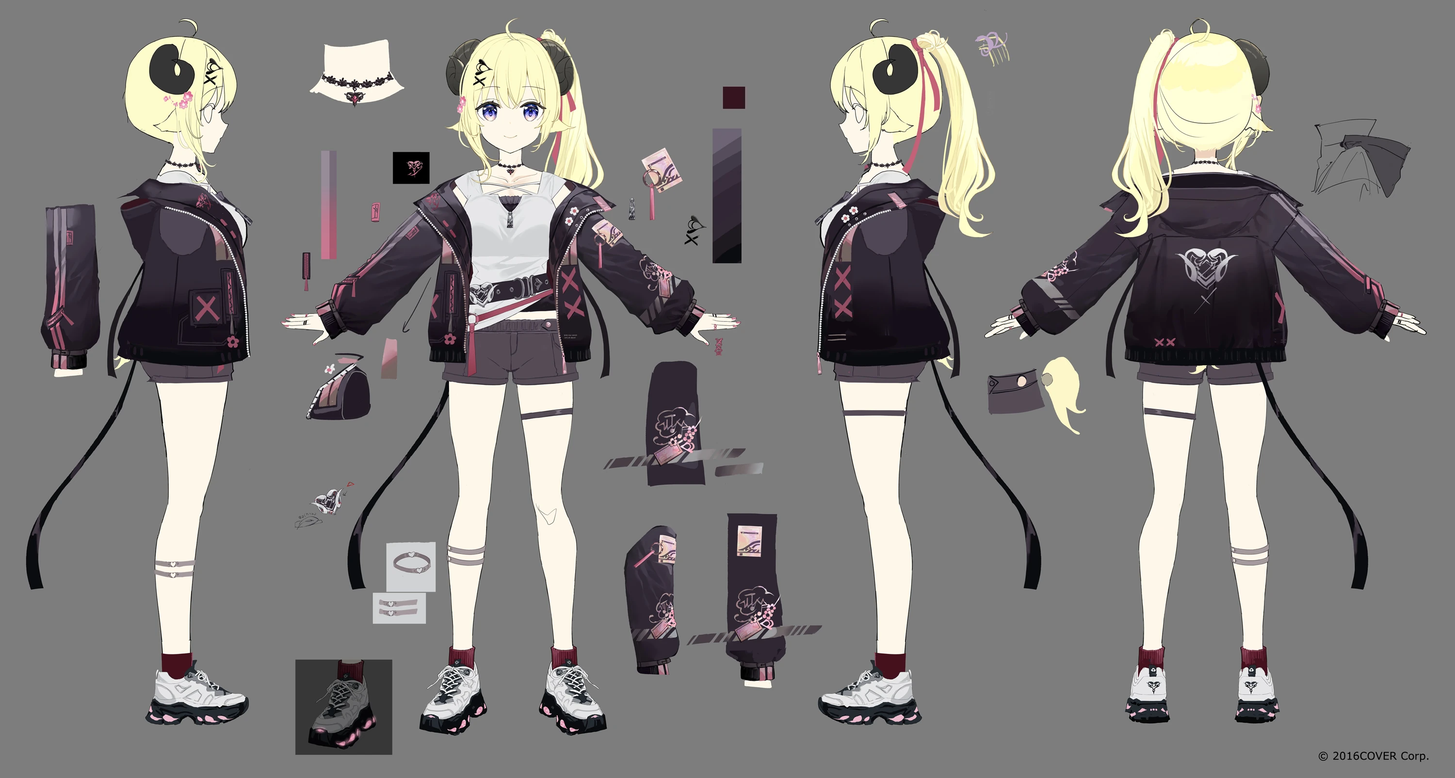 4th Anniversary 3D Costume Concept Illustration by Fu-mi